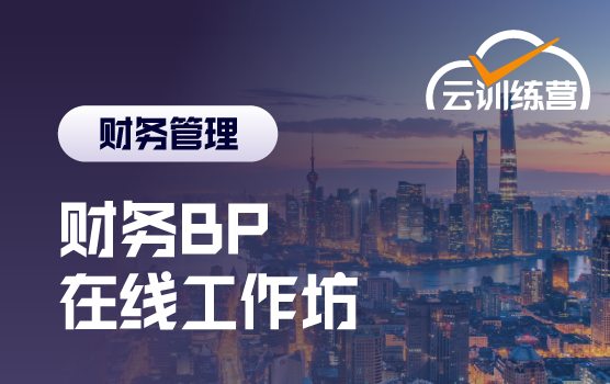 财务BP在线工作坊：洞明业财变革、重塑财务价值，进阶练达职场人