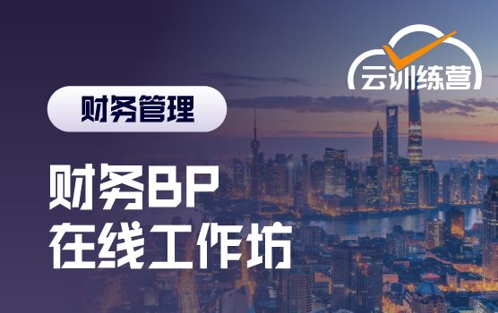 财务BP在线工作坊：洞明业财变革、重塑财务价值，进阶练达职场人