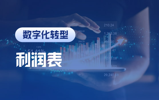 告别Excel和PPT，一键生成可视化报表：利润表