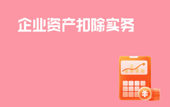 企业所得税资产损失税前扣除实务基础