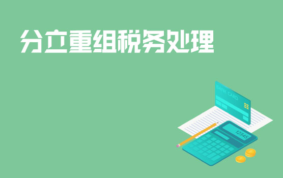 资本交易税收案例分析之分立