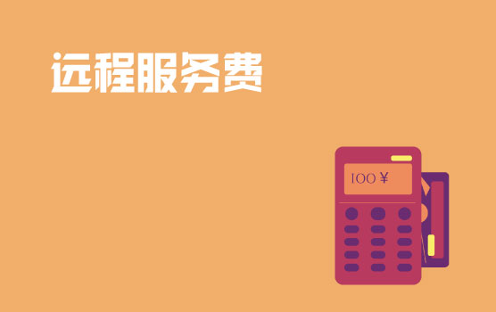 远程服务费与营销型无形资产付汇