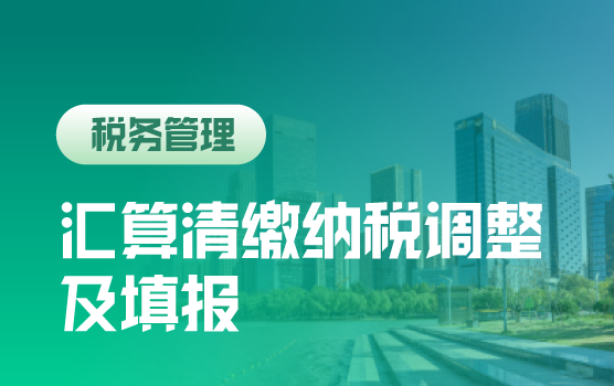 2020年度汇算清缴典型问题及纳税调整填报实务