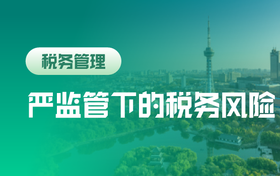 税收严监管下经营各环节涉税风险解析