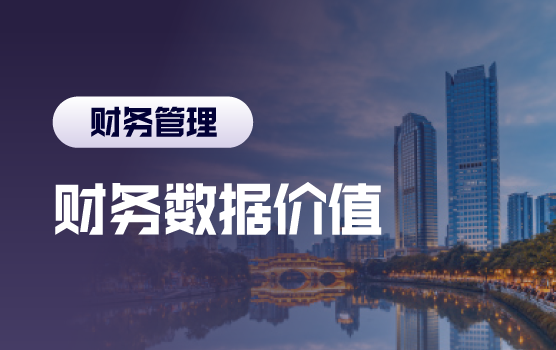 财务数据价值挖掘与经营决策支持