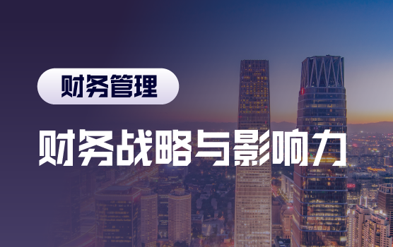 财务战略定位与实施策略（北京站）