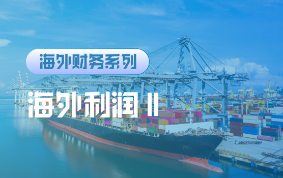 【迷你课】 如何让海外利润不蒸发Ⅱ