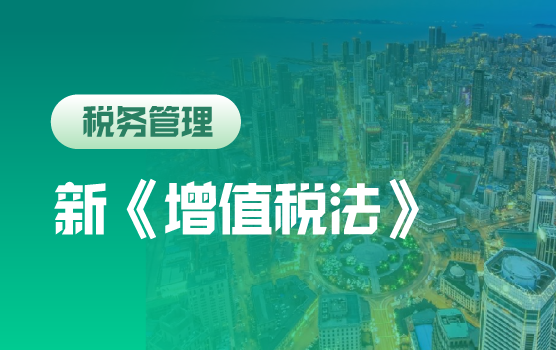 新《增值税法》核心变化暨税务高频核心指标破冰策略