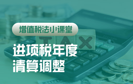 【迷你课】增值税法小课堂：进项税年度清算调整申报表怎么填写？
