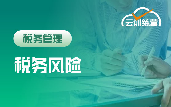 税务风险云训练营：从0到1搭建企业自查风险报告