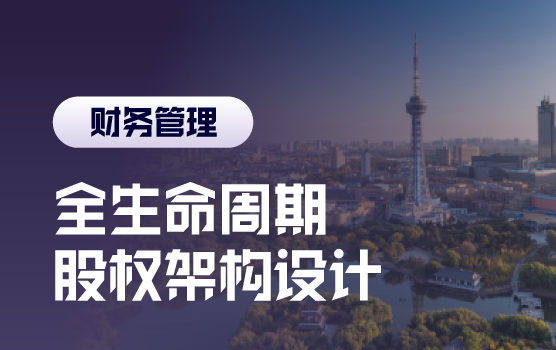 企业生命全周期股权方案设计与重塑